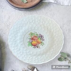 Vintage Spode Copeland ALDEN 9" Luncheon Plate Daisy Border Signed J. Price